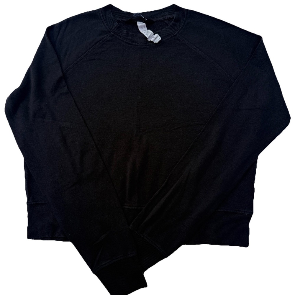 Splits 59 Brooks Fleece Long Sleeve Sweatshirt Size XS Graphite Grey Crew Neck